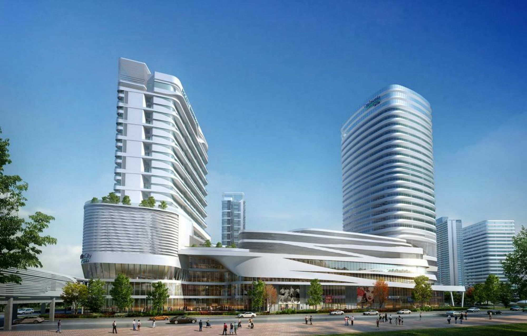 Ascott Raffles City Shenzhen Exterior photo